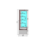 Chambre froide murale JAMIE 1.9 Combisteel 7350.0045 - mondialchr.com