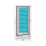 Chambre froide murale MIKE 1.9 m Combisteel 7350.0070 - mondialchr.com
