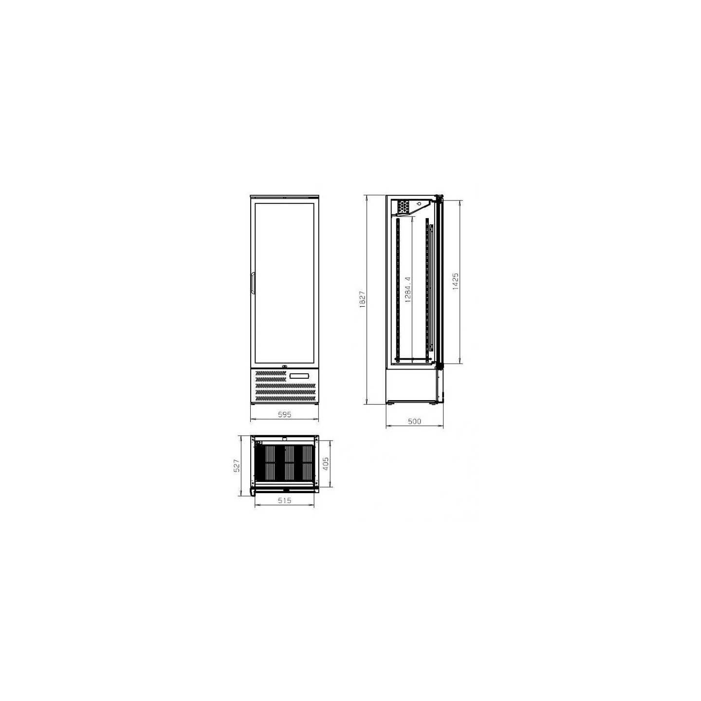 Réfrigérateur de bar haute MVC-458 L900 Combisteel – mondialchr.com