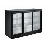 Arrière-bar réfrigéré noir 3 portes Combisteel 7455.1320–mondialchr.com