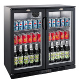 Arrière-bar réfrigéré noir 2 portes Combisteel 7527.0010–mondialchr.com