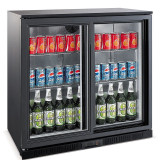 Arrière-bar réfrigéré noir 2 portes Combisteel 7527.0045–mondialchr.com