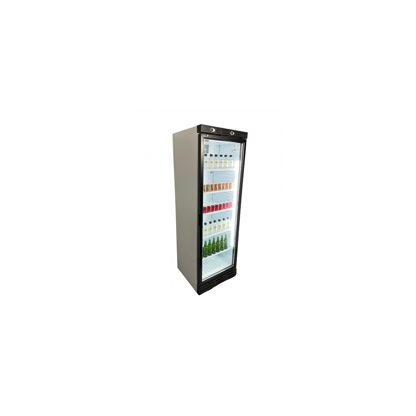 Réfrigérateur 1 porte vitrée 382L Combisteel 7464.0095 -mondialchr.com