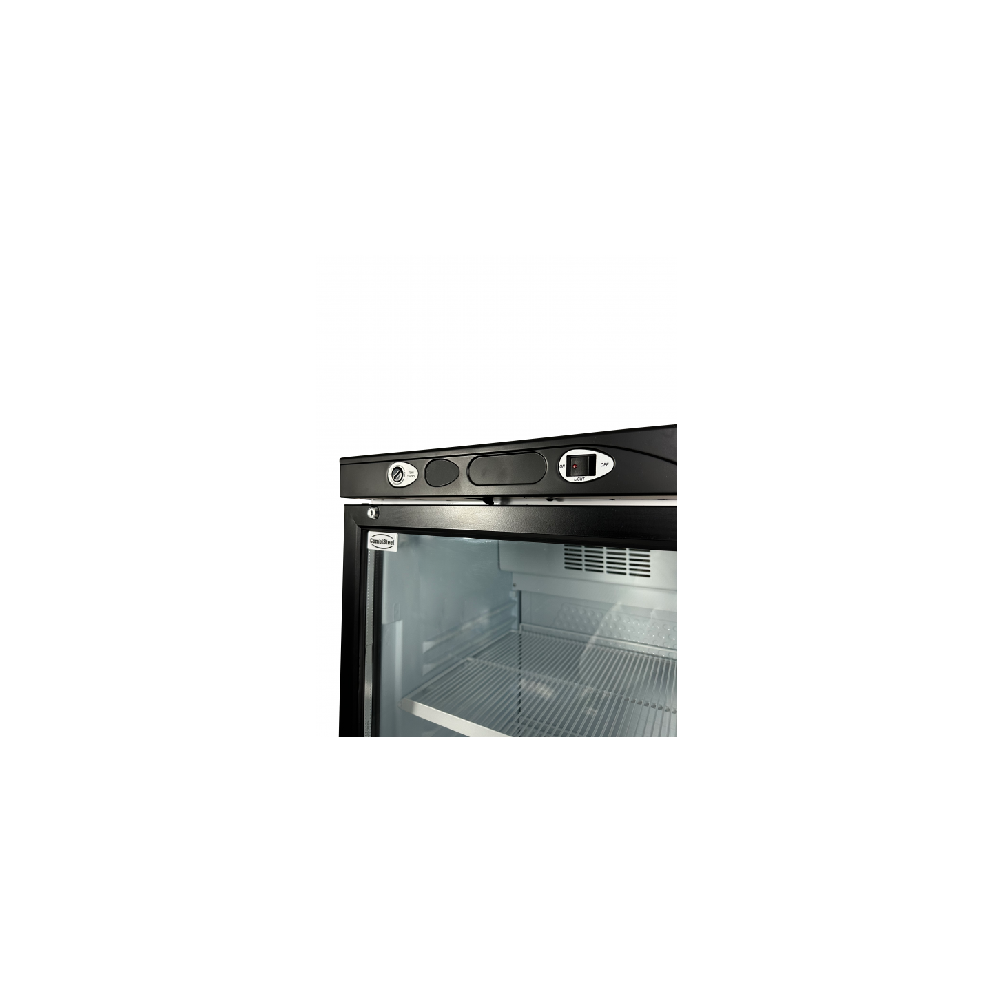 Réfrigérateur 1 porte vitrée 382L Combisteel 7464.0095 -mondialchr.com