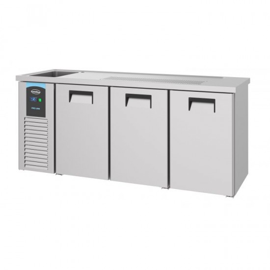 Refroidisseur de Bière 3 Portes 1L Pro Combisteel - mondialchr.com