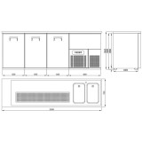 Refroidisseur de Bière 3 Portes Combisteel 7489.5340 Pro-mondialchr.com