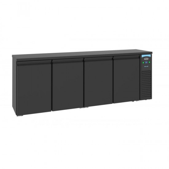 Arrière Bar Réfrigéré Noir 4 Portes 7489.5280 Combisteel-mondialchr.com