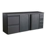 Arrière-bar réfrigéré 2 portes Combisteel 7450.0321–mondialchr.com