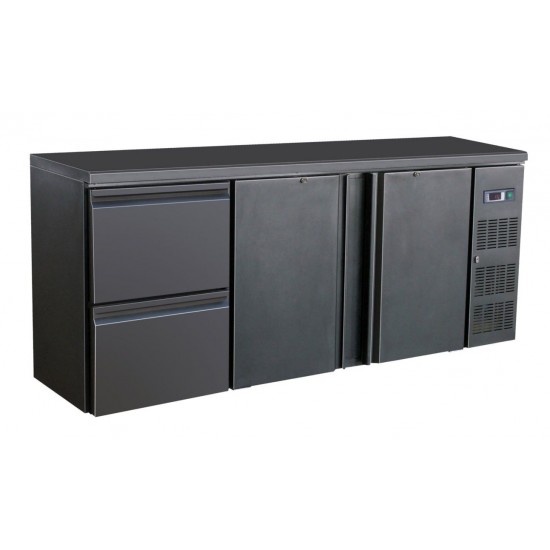 Arrière-bar réfrigéré 2 portes Combisteel 7450.0321–mondialchr.com