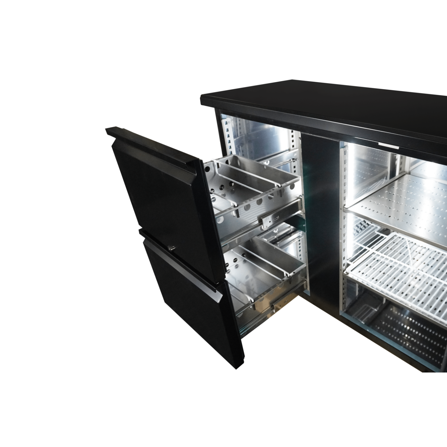 Arrière-bar réfrigéré 2 portes Combisteel 7450.0321–mondialchr.com