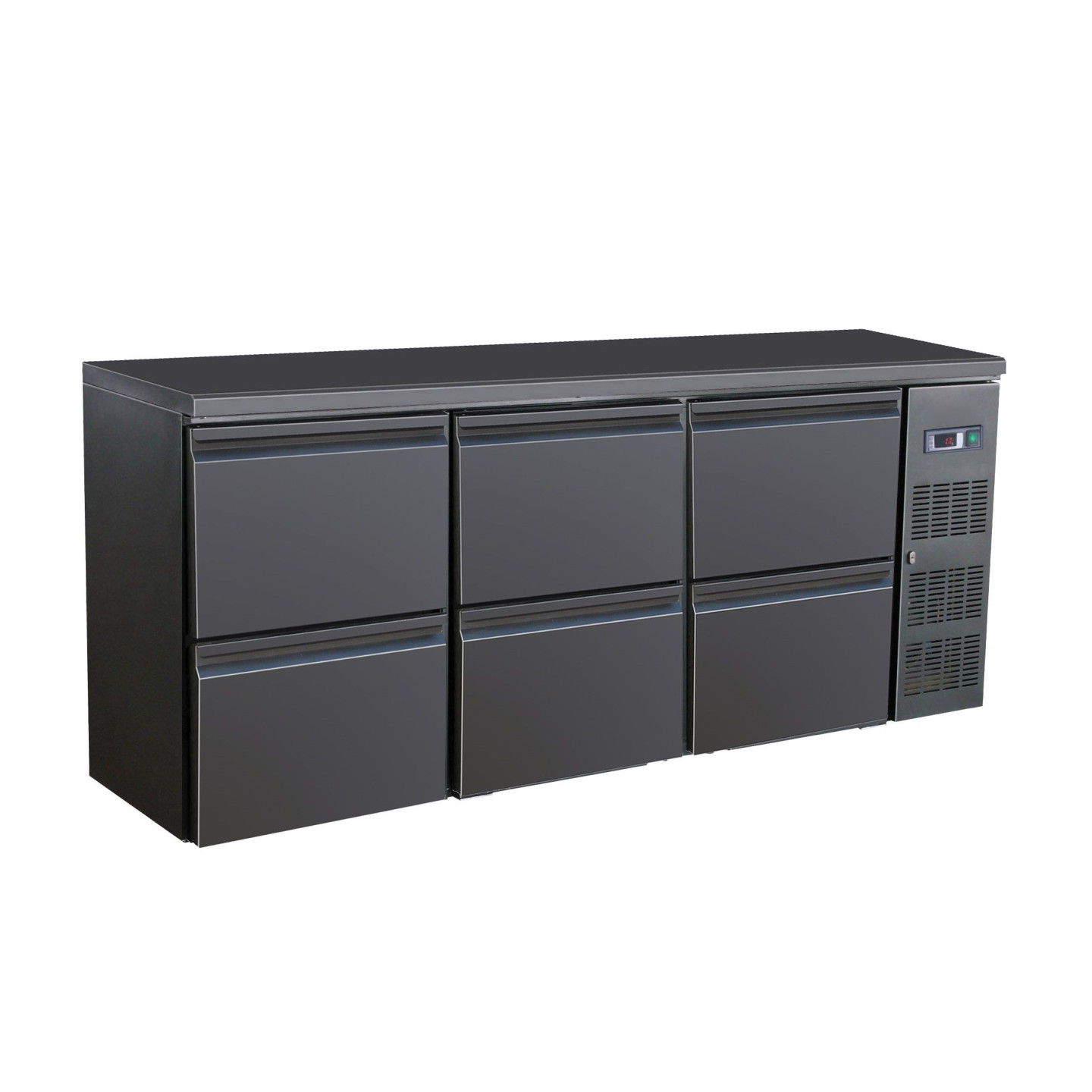 Arrière-bar réfrigéré 6 tiroirs Combisteel 7450.0323–mondialchr.com