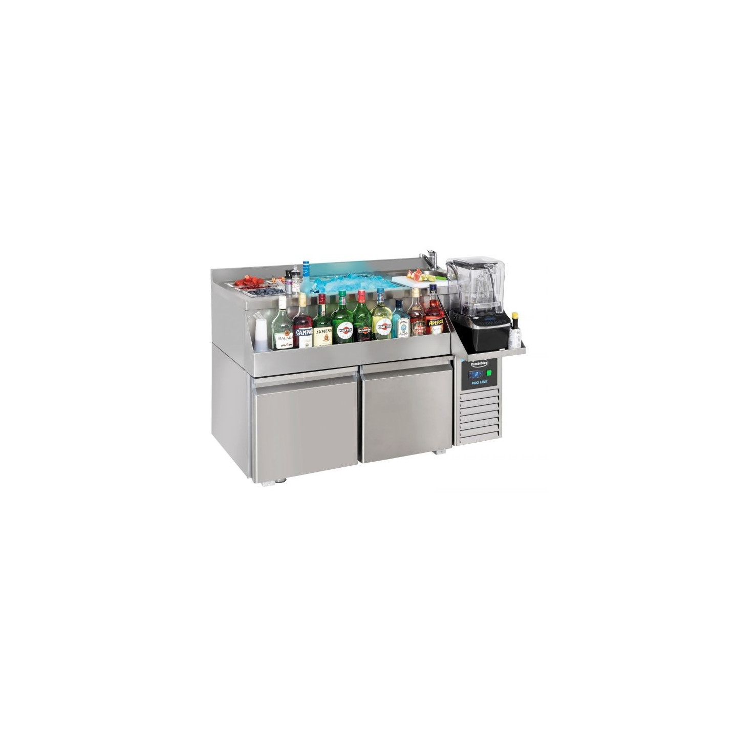 Table réfrigérée avec bar à cocktails Combisteel 7489.6000–mondialchr.com