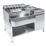 Cocktail Bar Station avec évier Combisteel 7083.0035–mondialchr.com
