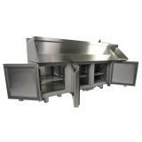 TABLE RÉFRIGÉRÉE Professionnel COMBISTEEL 7489.6005 –mondialchr.com
