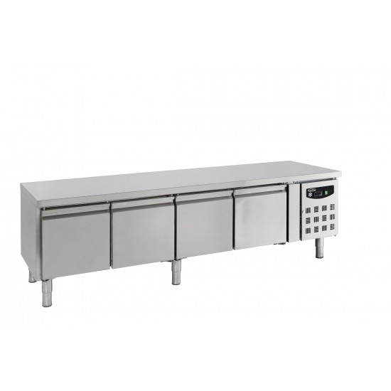 Table réfrigérée 4 portes 650 haute Combisteel 7450.0765–mondialchr.com
