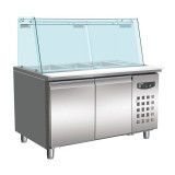 Table réfrigérée pâtisserie vitrée Combisteel 7950.0420–mondialchr.com