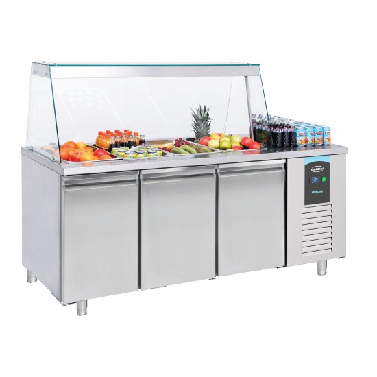 Saladette Réfrigérée 3 Portes Combisteel 7489.5155 – mondialchr.com