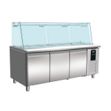 Table réfrigérée professionnelle 3 portes Combisteel– mondialchr.com
