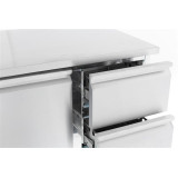 Table réfrigérée 1 porte /2 tiroirs Combisteel 7950.0108–mondialchr.com