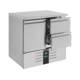 Table réfrigérée 1 porte /2 tiroirs Combisteel 7950.0108–mondialchr.com