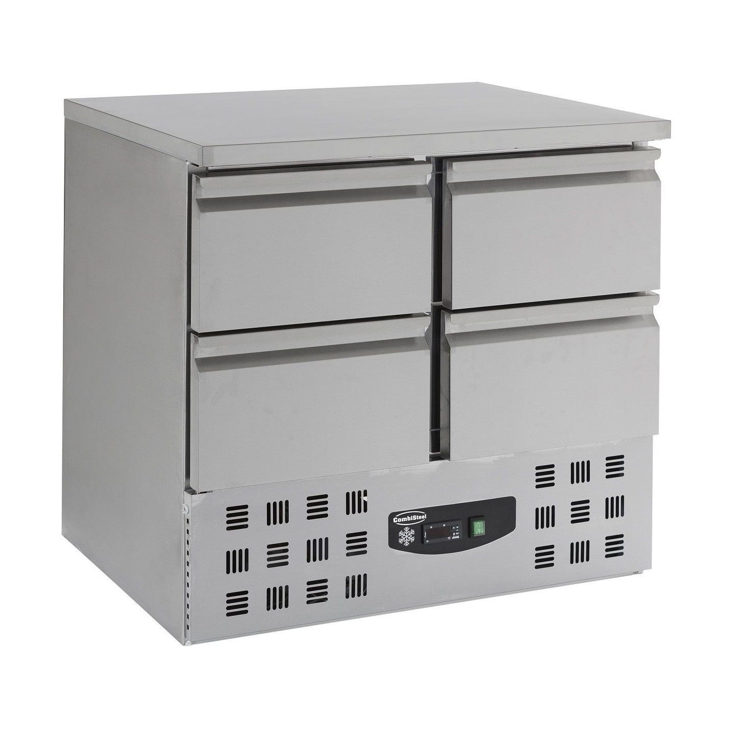 Table réfrigérée 4 tiroirs L900mm  Combisteel 7950.0110–mondialchr.com