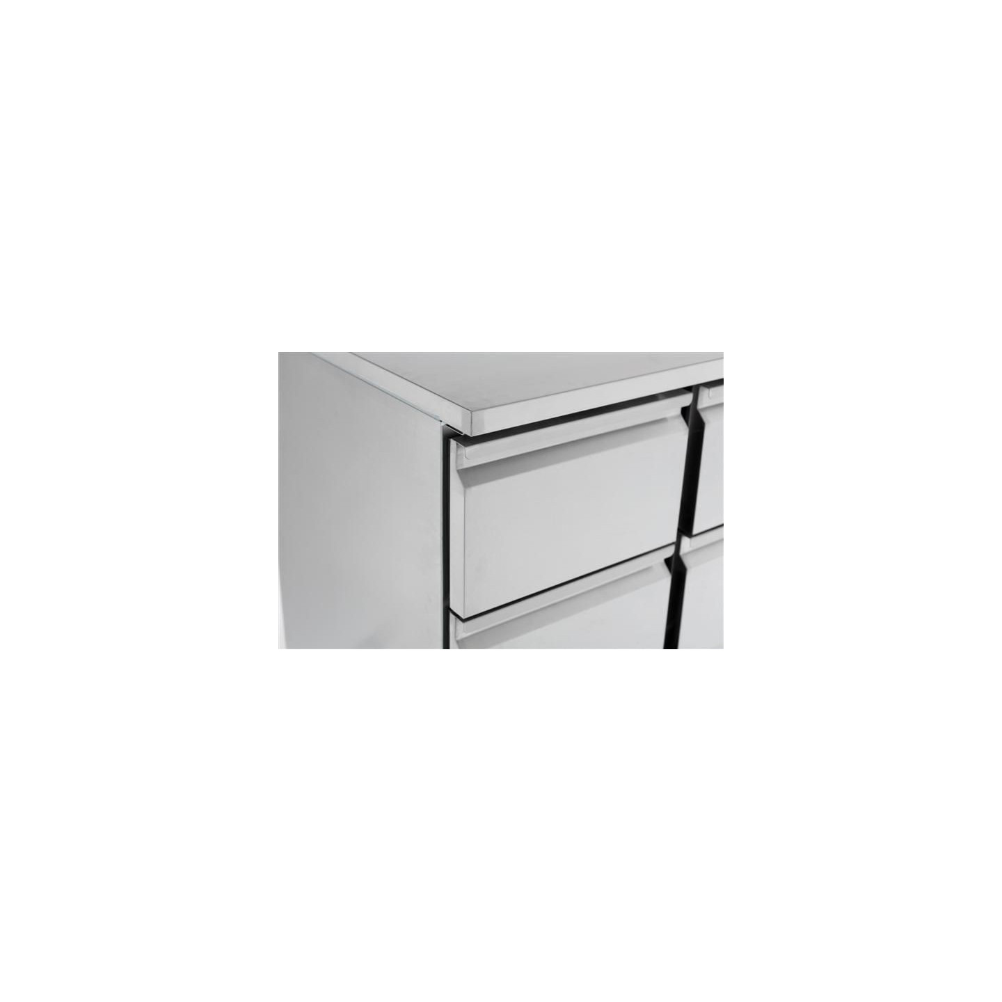 Table réfrigérée 4 tiroirs L900mm  Combisteel 7950.0110–mondialchr.com