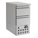 Table réfrigérée 2 tiroirs L435 mm Combisteel 7450.0735–mondialchr.com