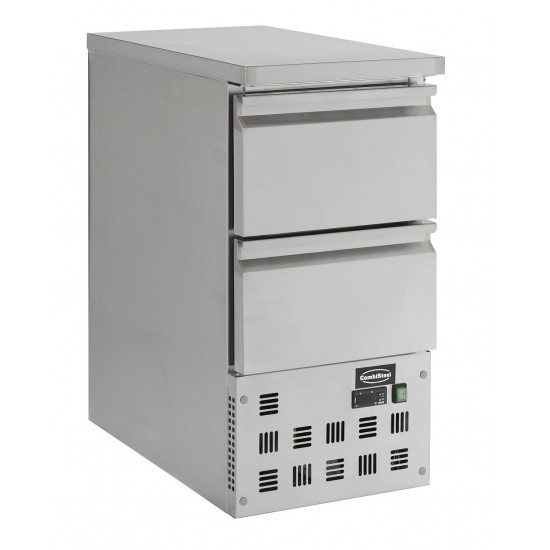 Table réfrigérée 2 tiroirs L435 mm Combisteel 7450.0735–mondialchr.com