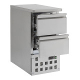Table réfrigérée 2 tiroirs L435 mm Combisteel 7450.0735–mondialchr.com