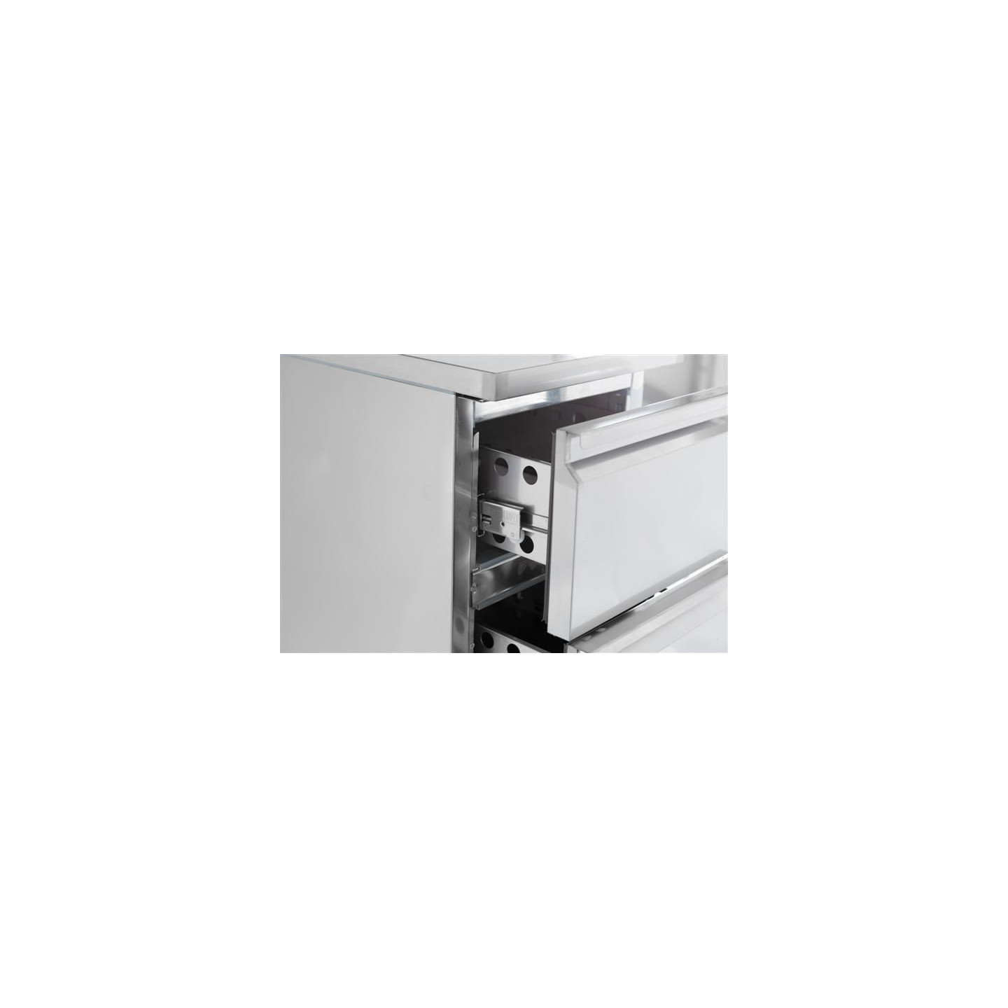Table réfrigérée 2 tiroirs L435 mm Combisteel 7450.0735–mondialchr.com