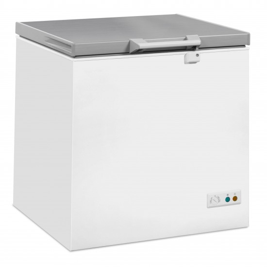 Congélateur bahut 202L inox L765mm Combisteel 7151.1100–mondialchr.com