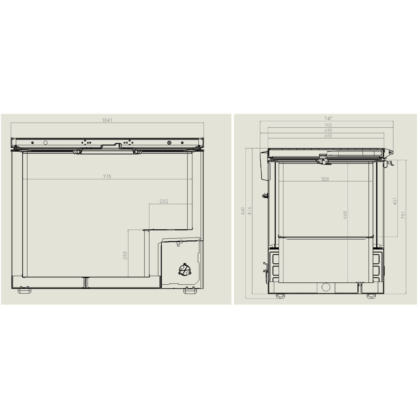 Congélateur bahut 305L inox Pro Combisteel 7151.1105–mondialchr.com
