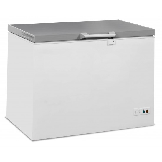 Congélateur bahut 305L inox Pro Combisteel 7151.1105–mondialchr.com
