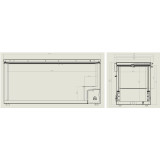 Congélateur bahut 572L inox pro Combisteel 7151.1120–mondialchr.com