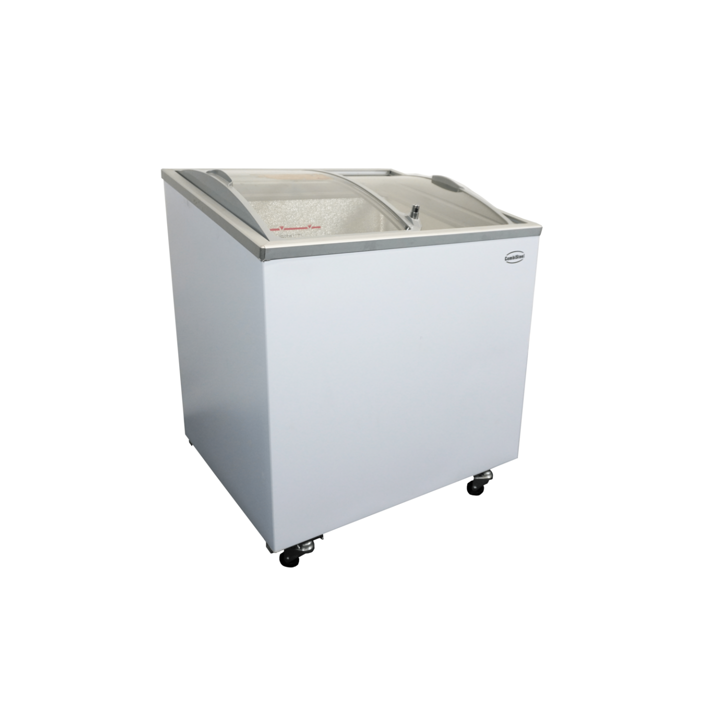 Congélateur bahut 198L vitré L767mm Combisteel 7151.1000–mondialchr.com