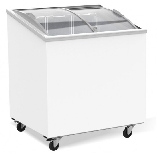 Congélateur bahut 198L vitré L767mm Combisteel 7151.1000–mondialchr.com
