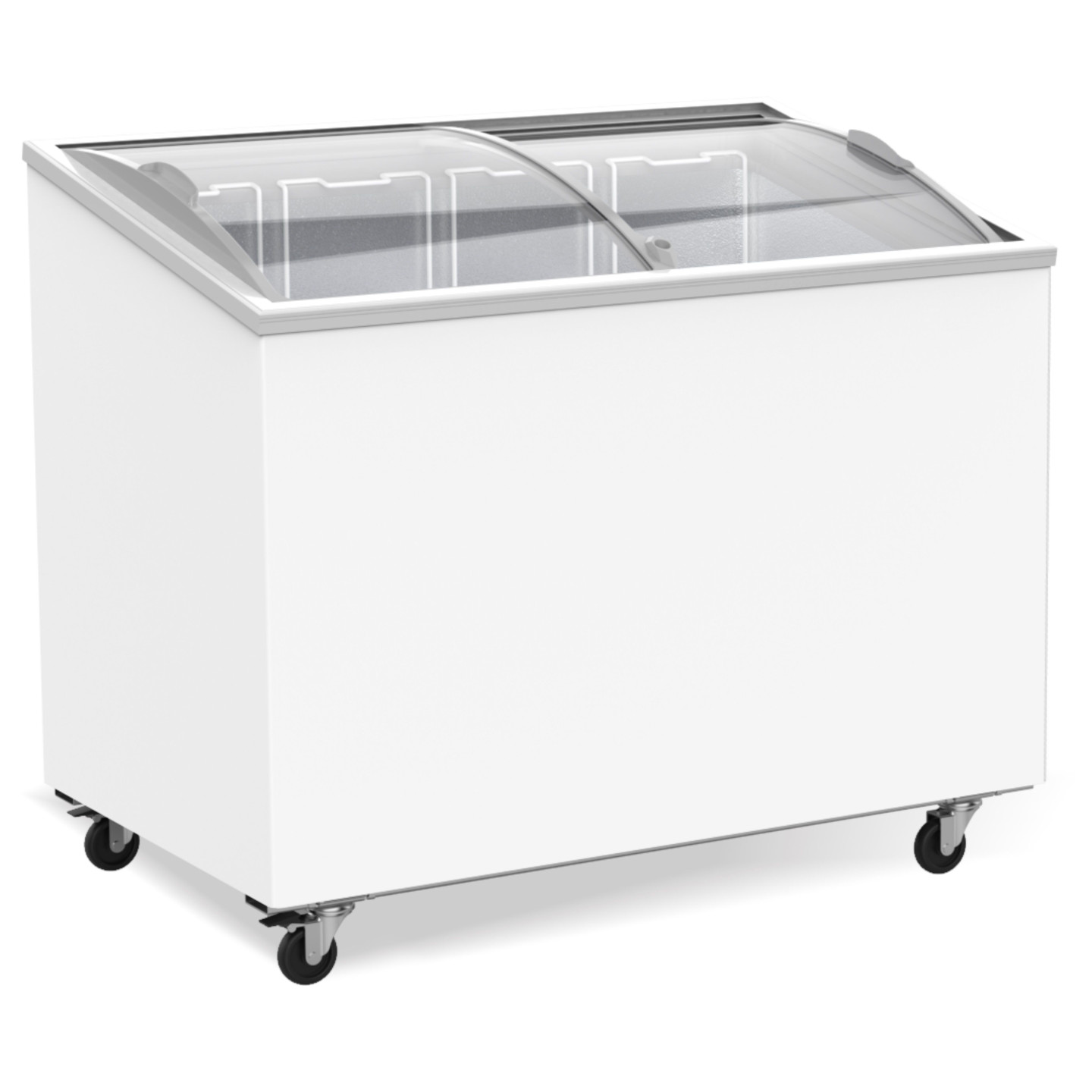 Congélateur bahut 297 L avec vitré Combisteel 7151.1010–mondialchr.com