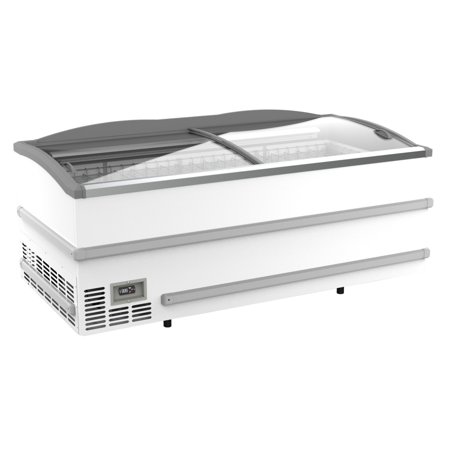 Congélateur bahut tête de gondole blanc, manuel 7072.0050–Combisteel
