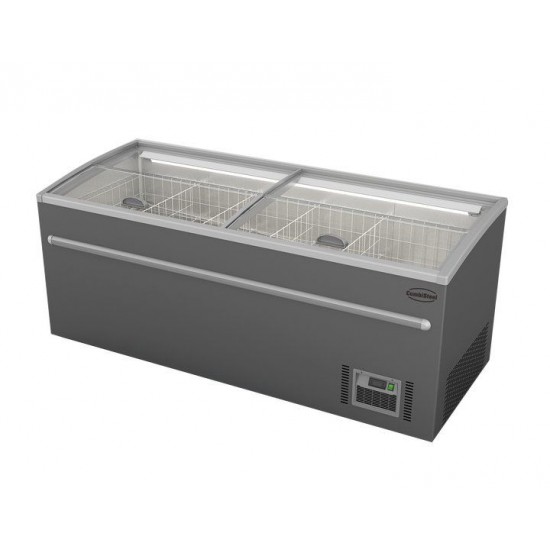 Congélateur bahut gris Combisteel 7455.2670 auto – mondialchr.com