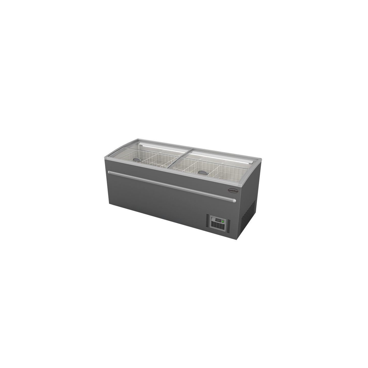 Congélateur bahut gris Combisteel 7455.2670 auto – mondialchr.com
