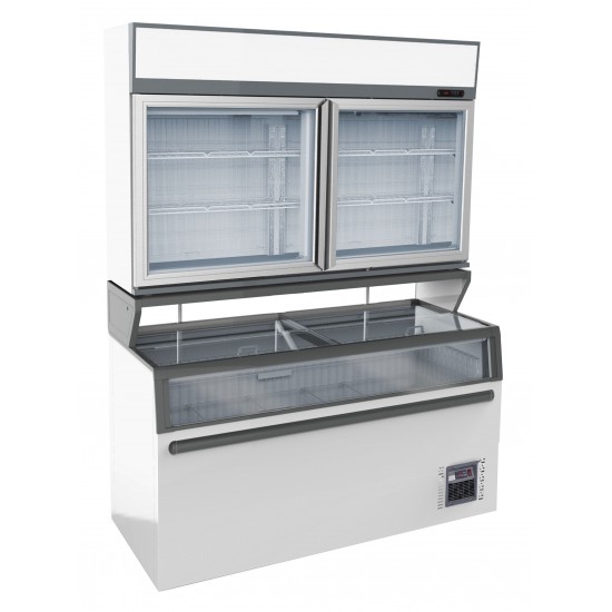 Chambre murale frigorifique 2 portes Combisteel 7455.2520–mondialchr.com