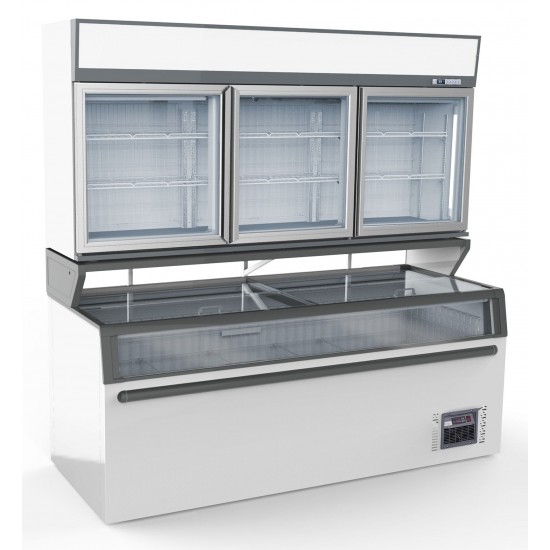 Chambre murale frigorifique blanche Combisteel 7455.2525–mondialchr.com