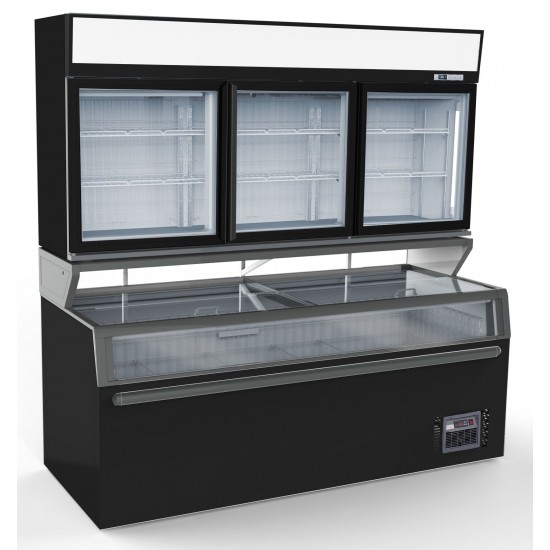 Chambre murale frigorifique 3portes Combisteel 7455.2535–mondialchr.com