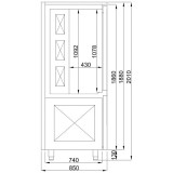 Refroidisseur ventilé pro inox Combisteel 7489.5217 – mondialchr.com