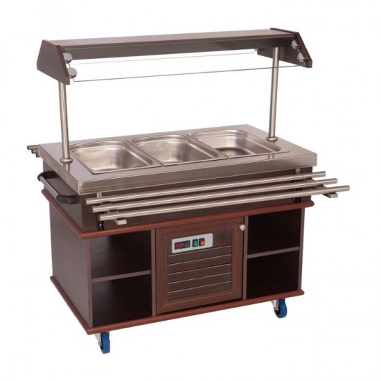 Buffet Réfrigéré L1200mm 7078.0005 Combisteel Compact -mondialchr.com