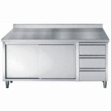Plan de travail inox coulissantes Combisteel 7452.0928–mondialchr.com
