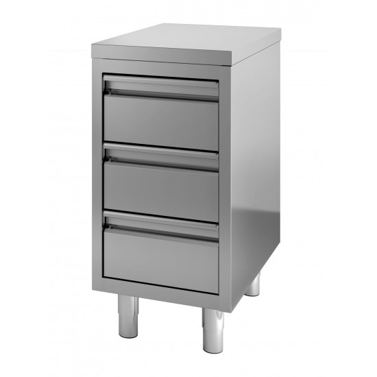 Table de travail inox avec tiroirs Combisteel 7452.0500–mondialchr.com