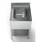 Bloc-évier avec étagère centrale Combisteel 7333.0810–mondialchr.com