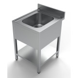Bloc-évier avec étagère centrale Combisteel 7333.0810–mondialchr.com