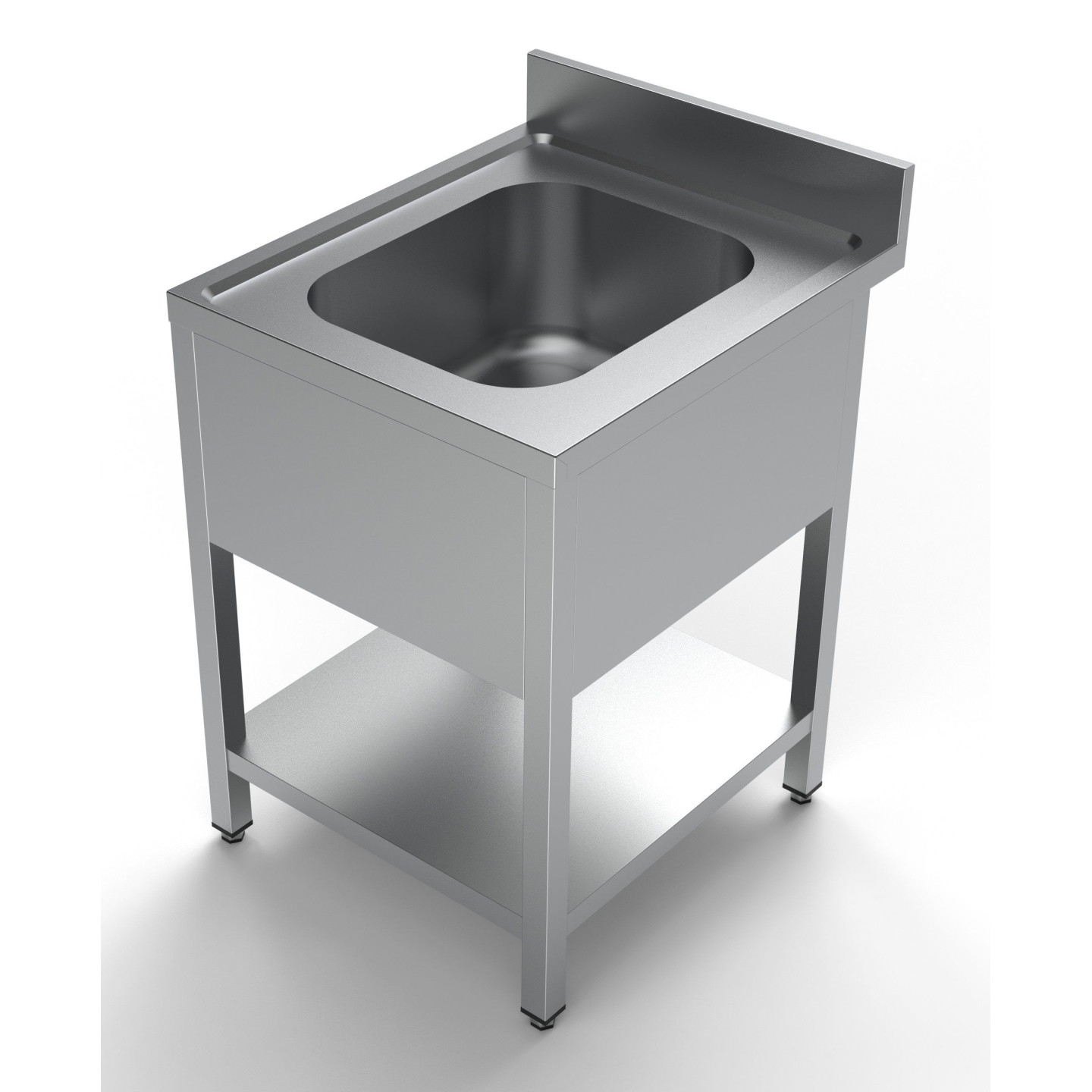 Bloc-évier avec étagère centrale Combisteel 7333.0810–mondialchr.com